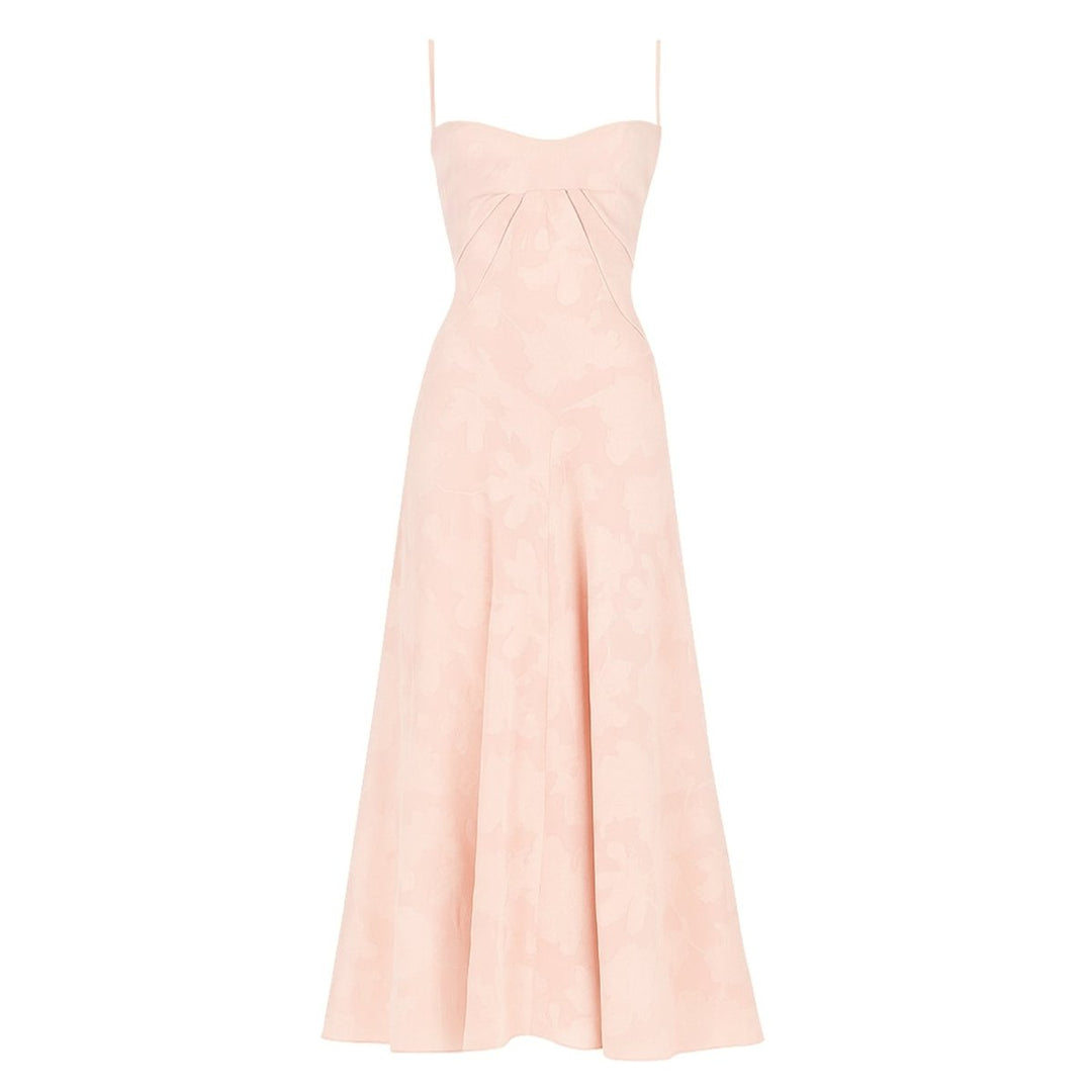 Isla | Sleeveless Wedding Guest Floral Maxi Dress