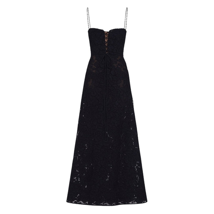 Isla | Sleeveless Wedding Guest Floral Maxi Dress