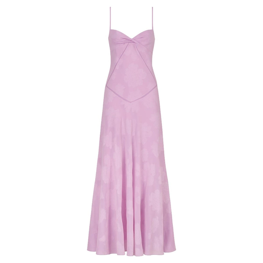 Isla | Sleeveless Wedding Guest Floral Maxi Dress
