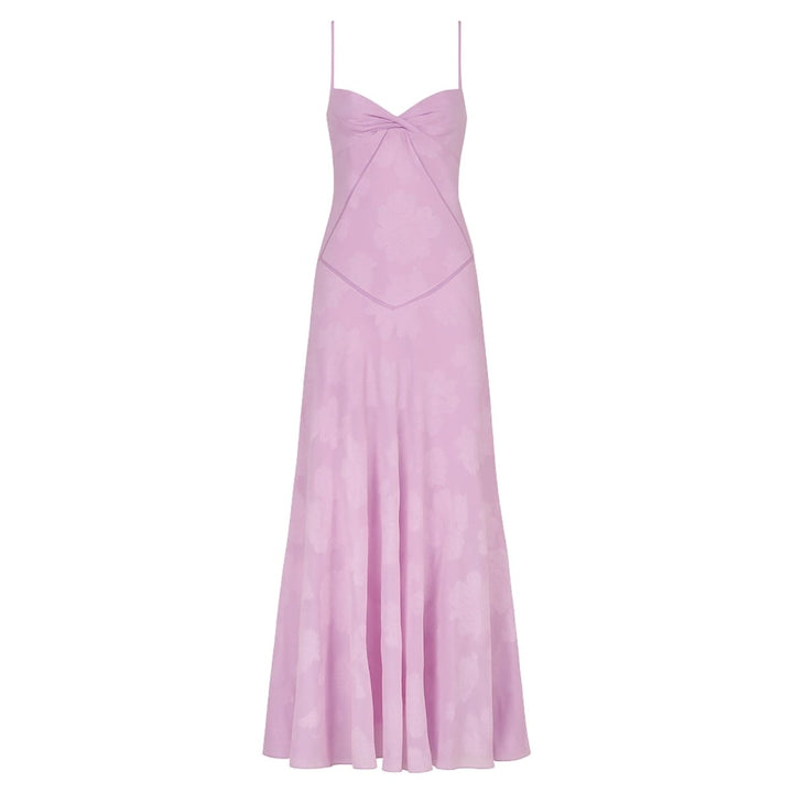 Isla | Sleeveless Wedding Guest Floral Maxi Dress