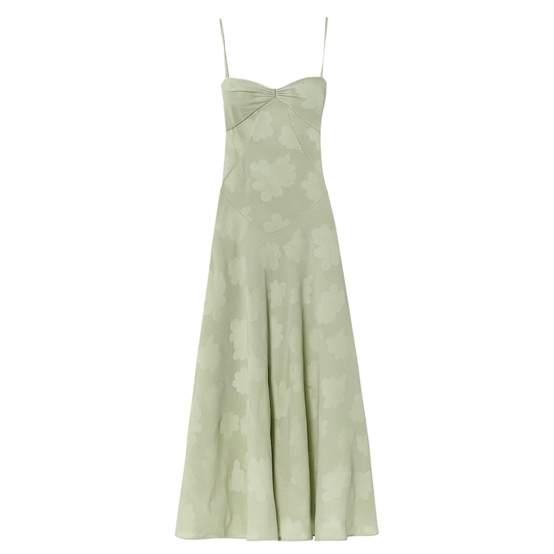 Isla | Sleeveless Wedding Guest Floral Maxi Dress