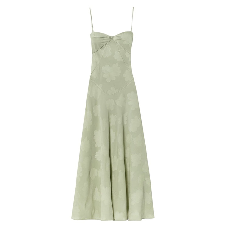 Isla | Sleeveless Wedding Guest Floral Maxi Dress