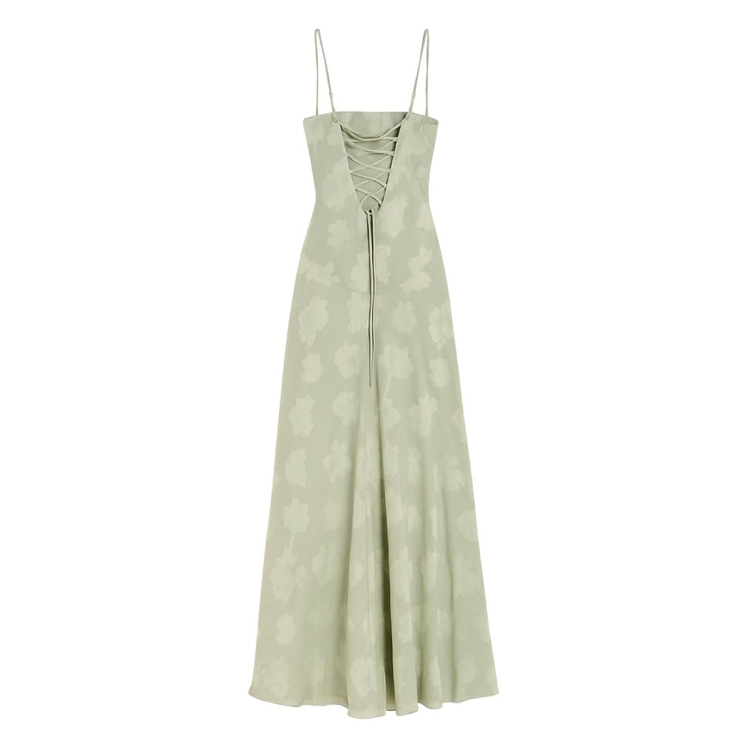 Isla | Sleeveless Wedding Guest Floral Maxi Dress