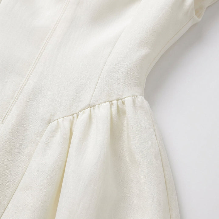 Maisie | Pleated Wedding Guest Party Midi Dress