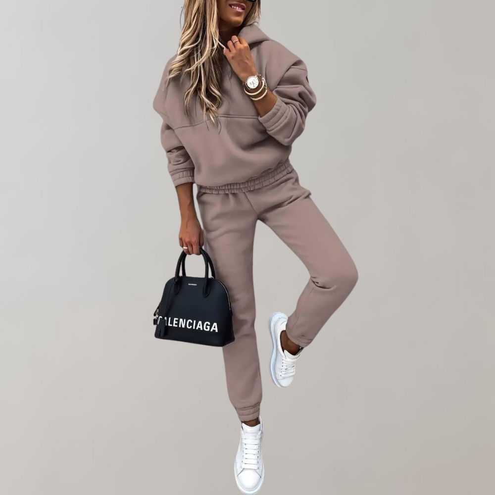 Matilda | Womens Hooded Tracksuit Jogger Trousers Set