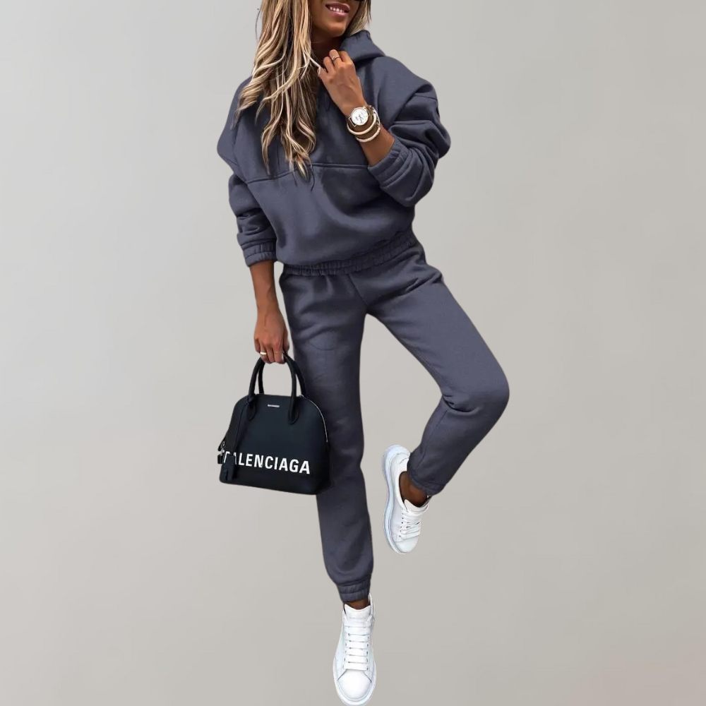 Matilda | Womens Hooded Tracksuit Jogger Trousers Set