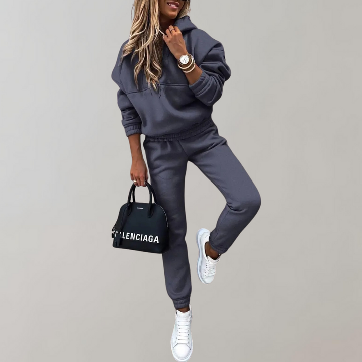 Matilda | Womens Hooded Tracksuit Jogger Trousers Set