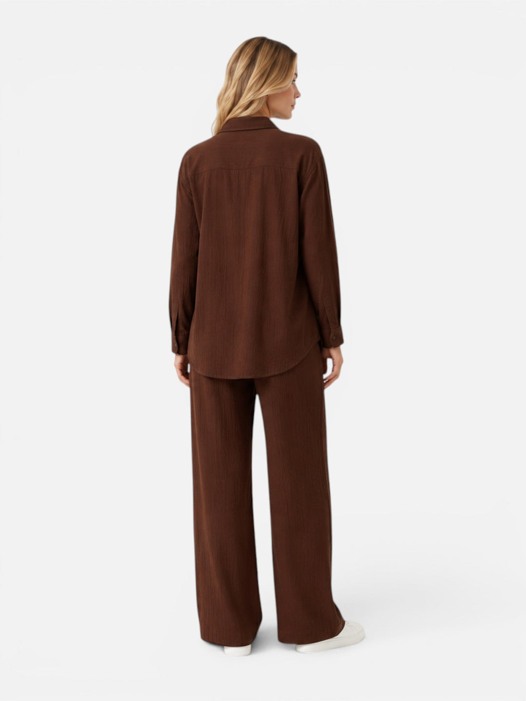Millie | Wide Leg Trousers Womens Two Piece Set
