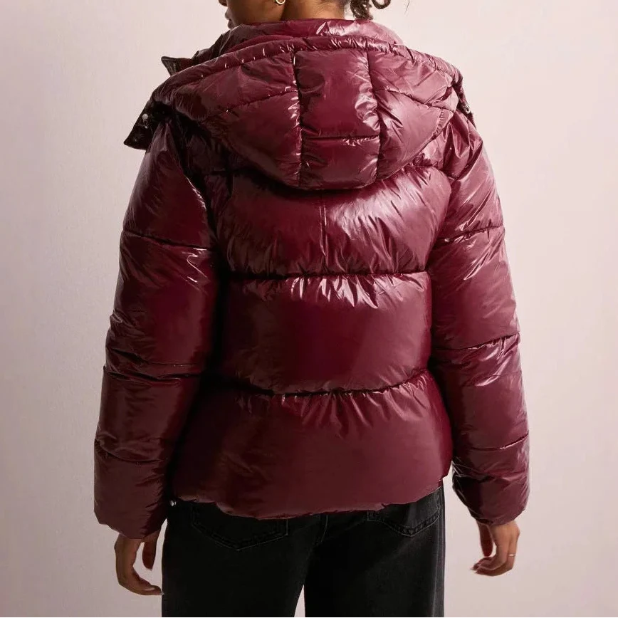 Effie | Hooded Quilted Zip Puffer Jacket