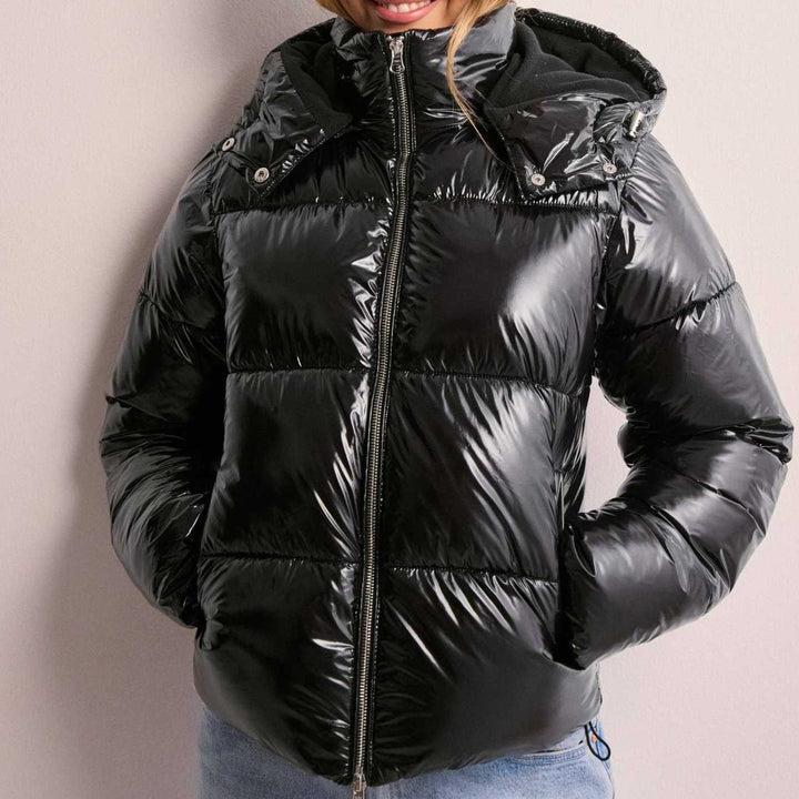 Effie | Hooded Quilted Zip Puffer Jacket