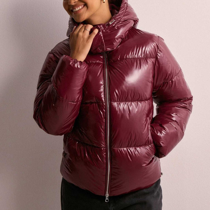 Effie | Hooded Quilted Zip Puffer Jacket