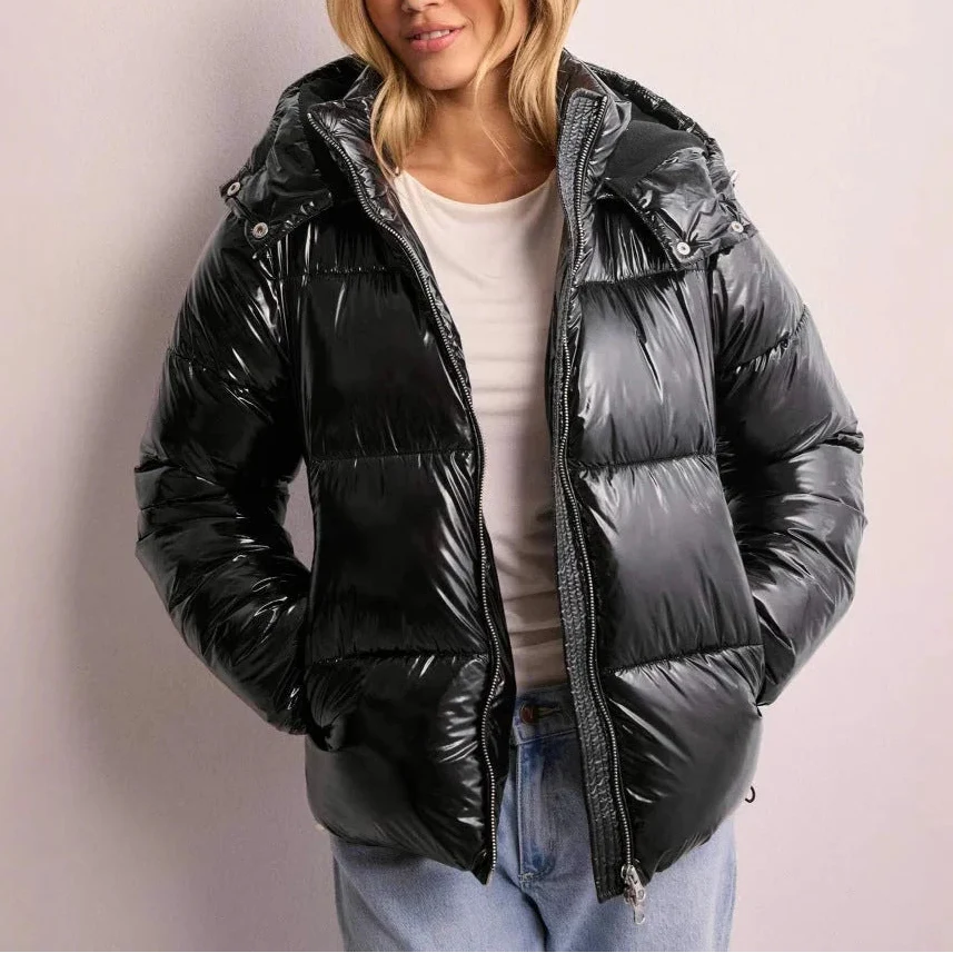 Effie | Hooded Quilted Zip Puffer Jacket