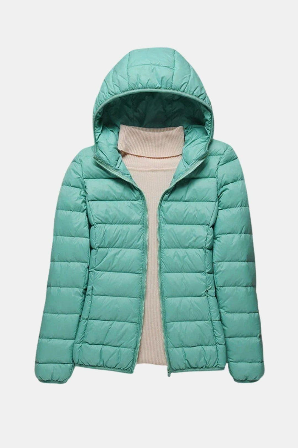 Olivia | Womens Quilted Zip Puffer Jacket