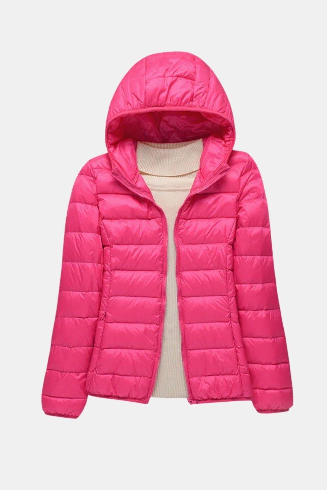 Olivia | Womens Quilted Zip Puffer Jacket