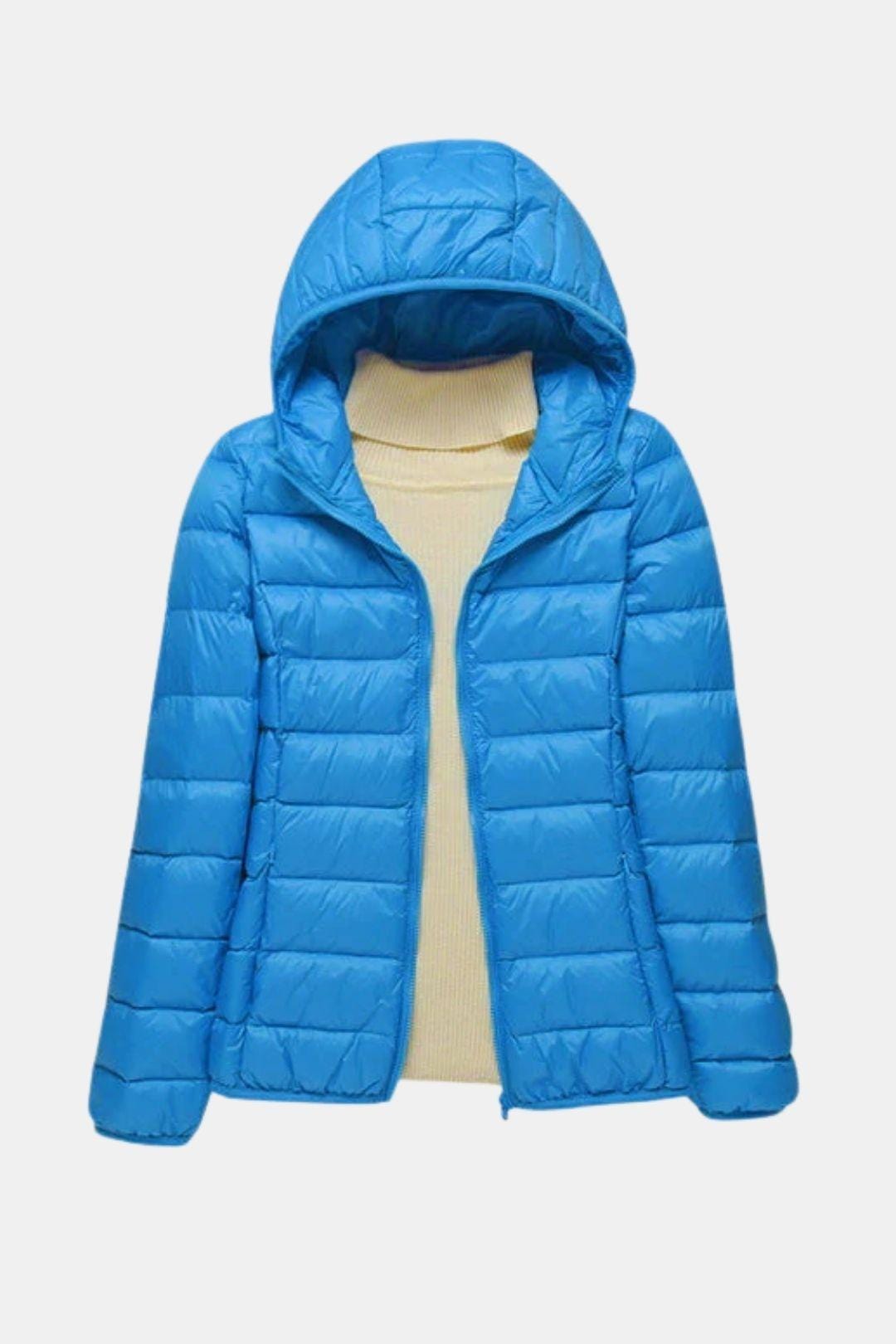 Olivia | Womens Quilted Zip Puffer Jacket