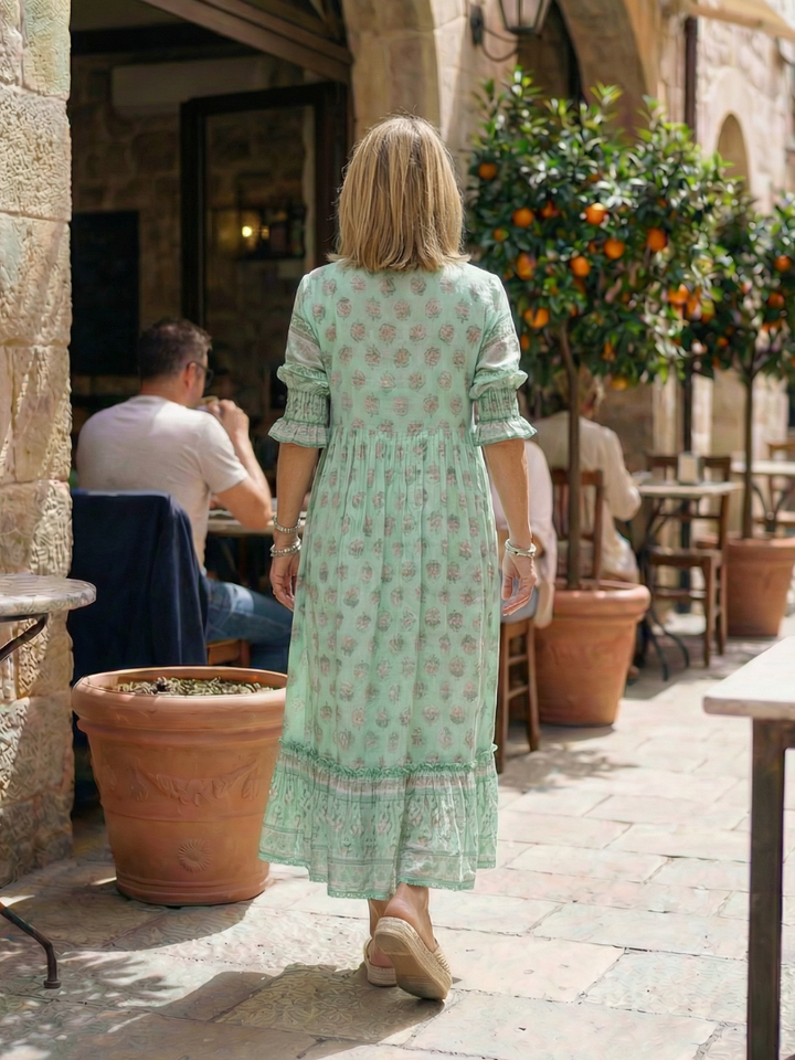 Pippa | Womens Floral Tiered Summer Maxi Dress