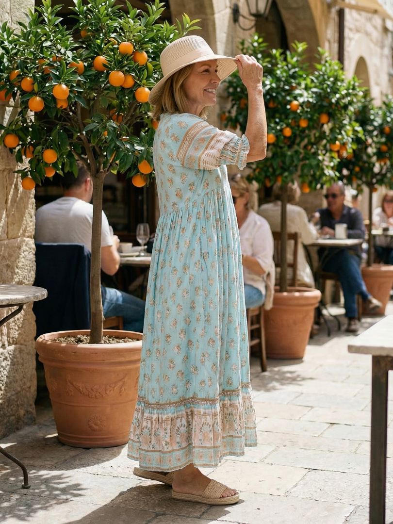 Pippa | Womens Floral Tiered Summer Maxi Dress