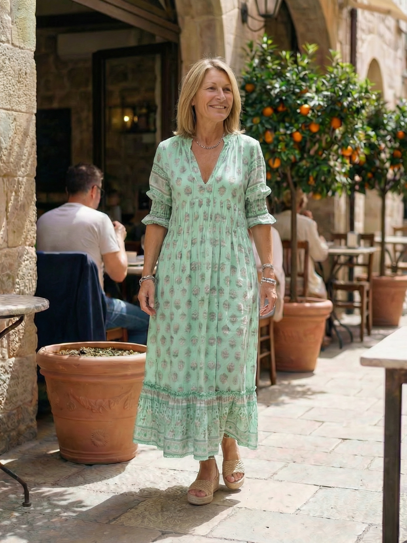Pippa | Womens Floral Tiered Summer Maxi Dress