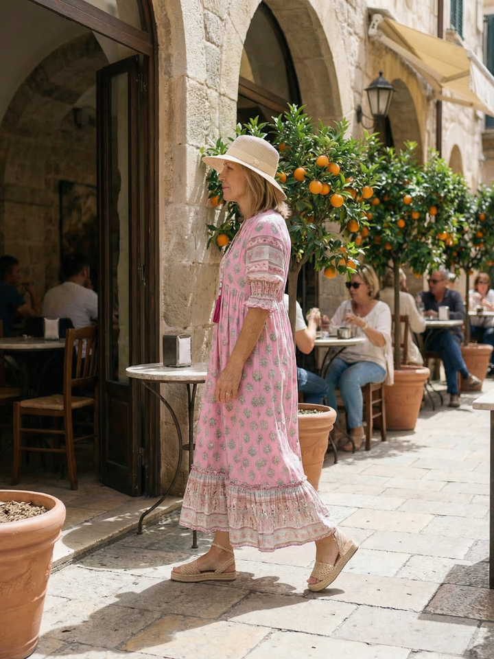 Pippa | Womens Floral Tiered Summer Maxi Dress