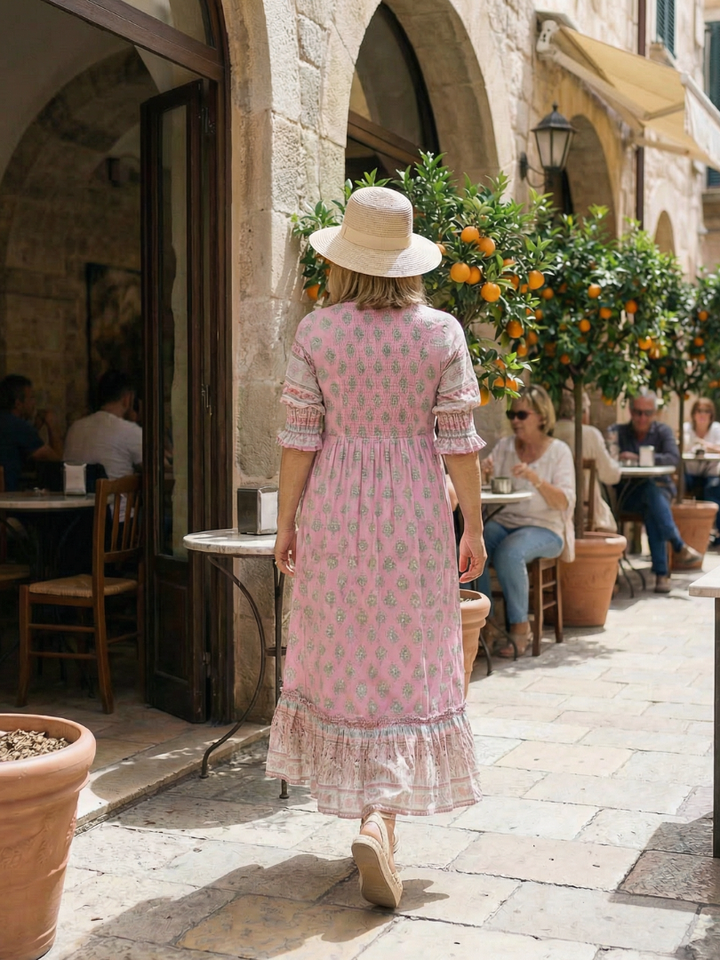 Pippa | Womens Floral Tiered Summer Maxi Dress