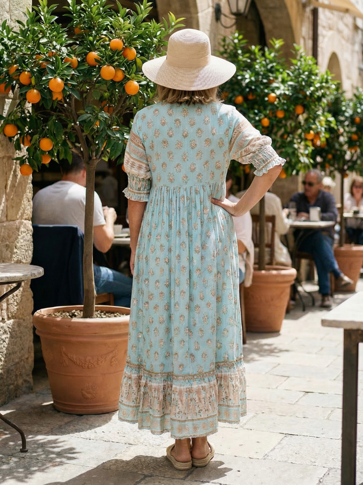 Pippa | Womens Floral Tiered Summer Maxi Dress