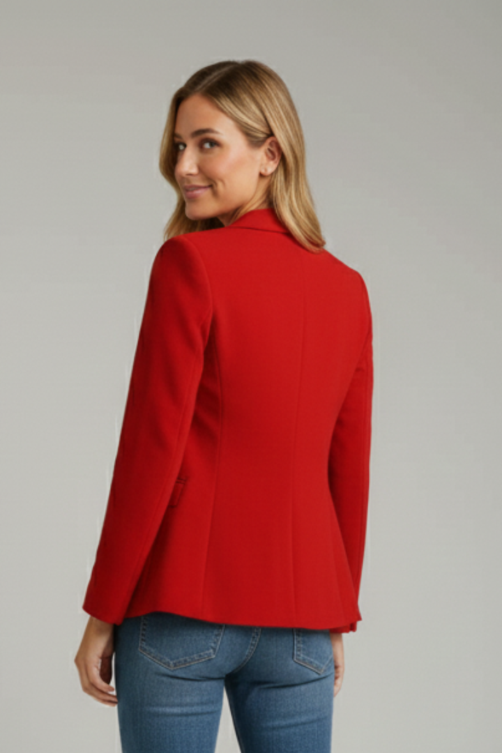 Poppy | Womens Tailored Lapel Collar Blazer Jacket