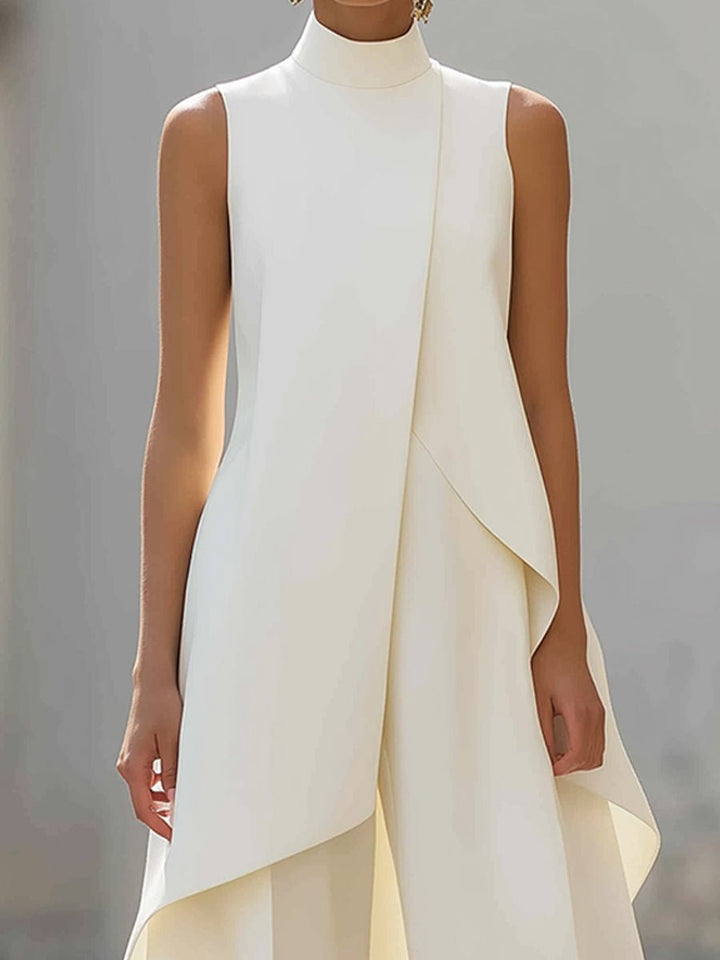Rosie | Dressy Sleeveless Wide Leg Wedding Party Jumpsuit