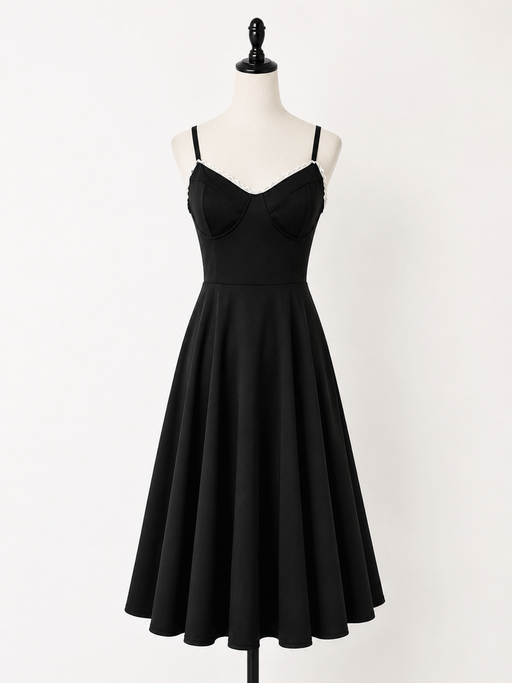 Rosie | Wedding Guest Sleeveless Pleated Midi Dress