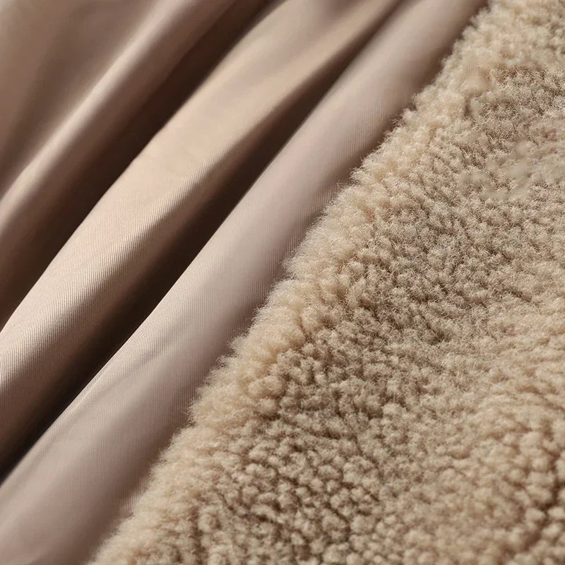 Tilly | Oversized Brown Faux Fur Teddy Coat
