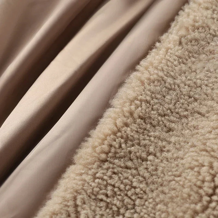 Tilly | Oversized Brown Faux Fur Teddy Coat