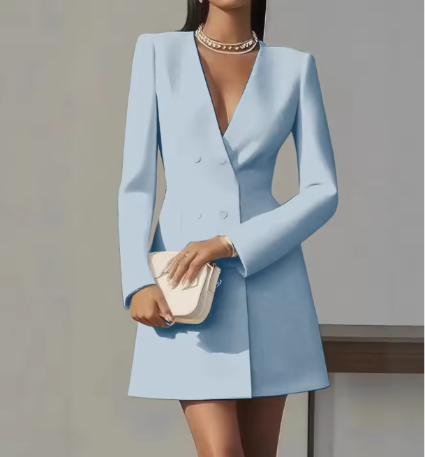 Sienna | Double-Breasted Blazer Mini Dress