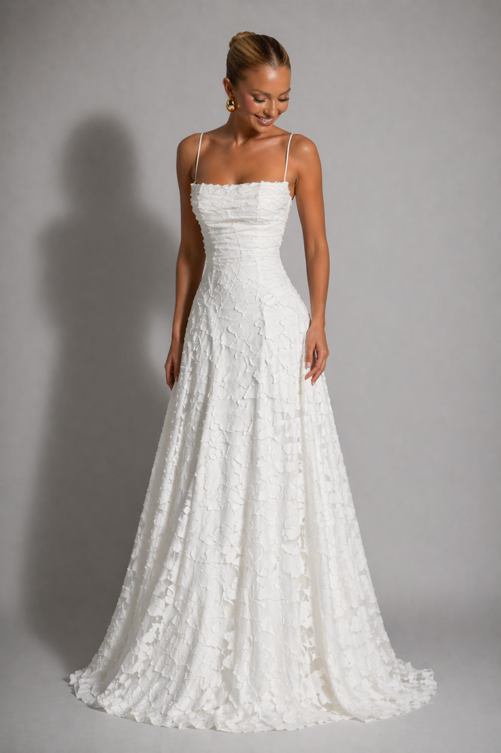 Sienna | Wedding Guest Floral Lace Maxi Dress