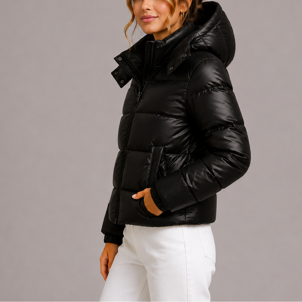 Tamsin | Womens Hooded Zip Up Puffer Jacket