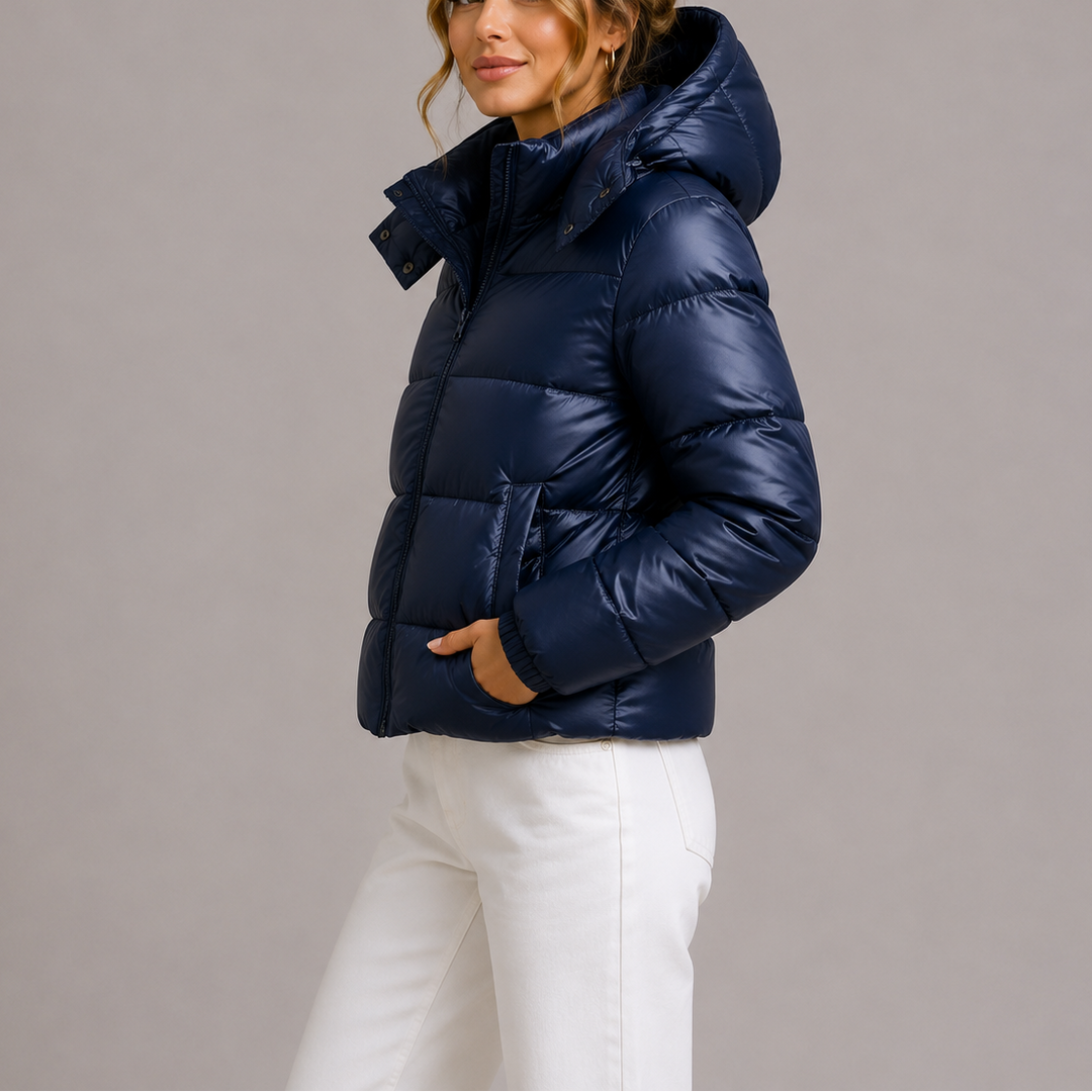 Tamsin | Womens Hooded Zip Up Puffer Jacket