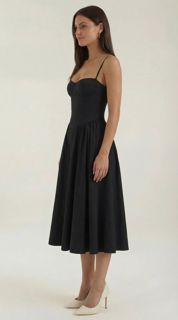 Tilly | Wedding Guest Floral Midi Summer Dress