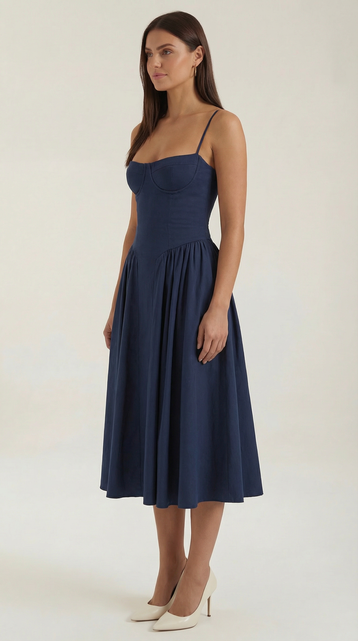 Tilly | Wedding Guest Floral Midi Summer Dress