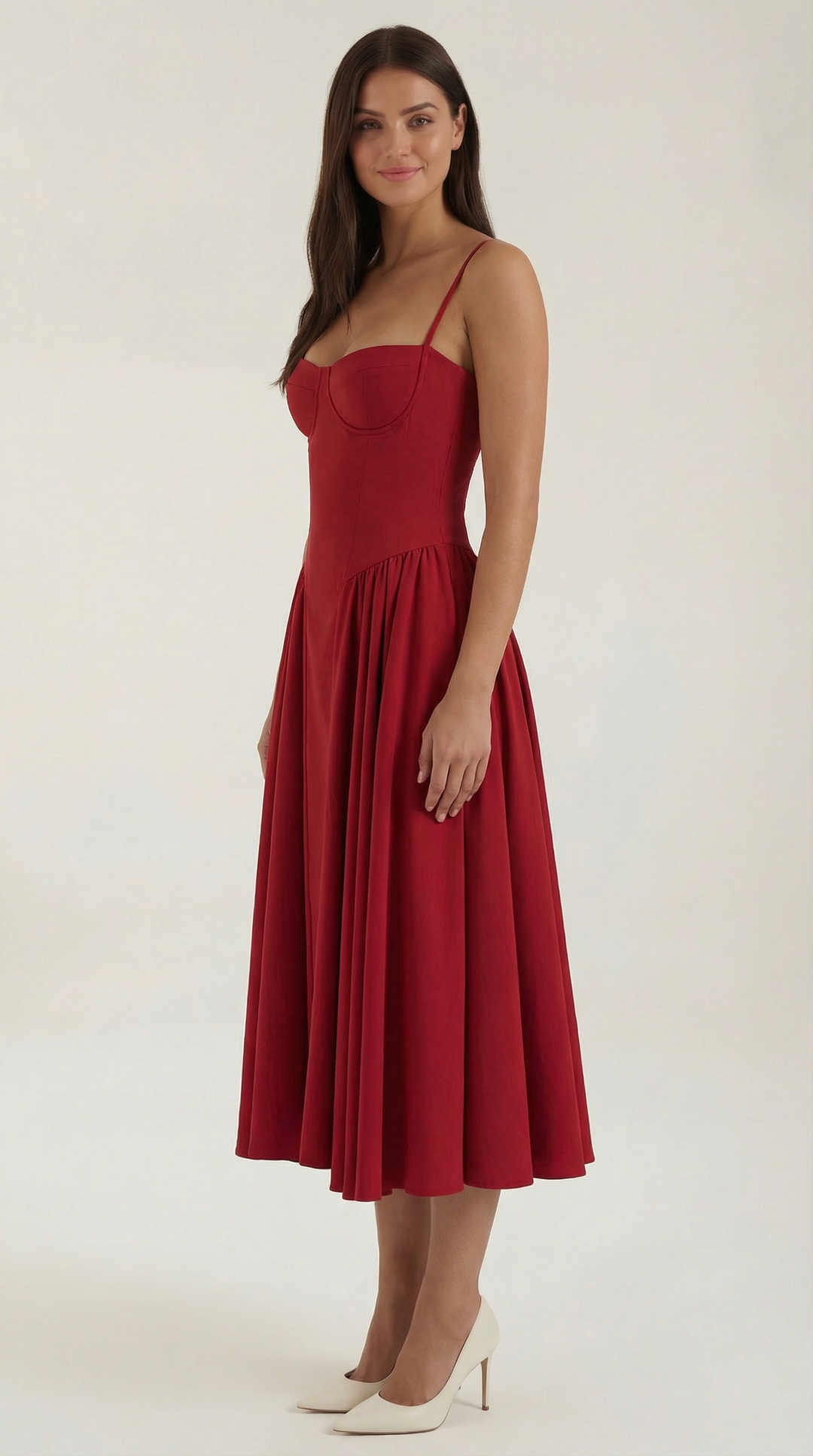Tilly | Wedding Guest Floral Midi Summer Dress