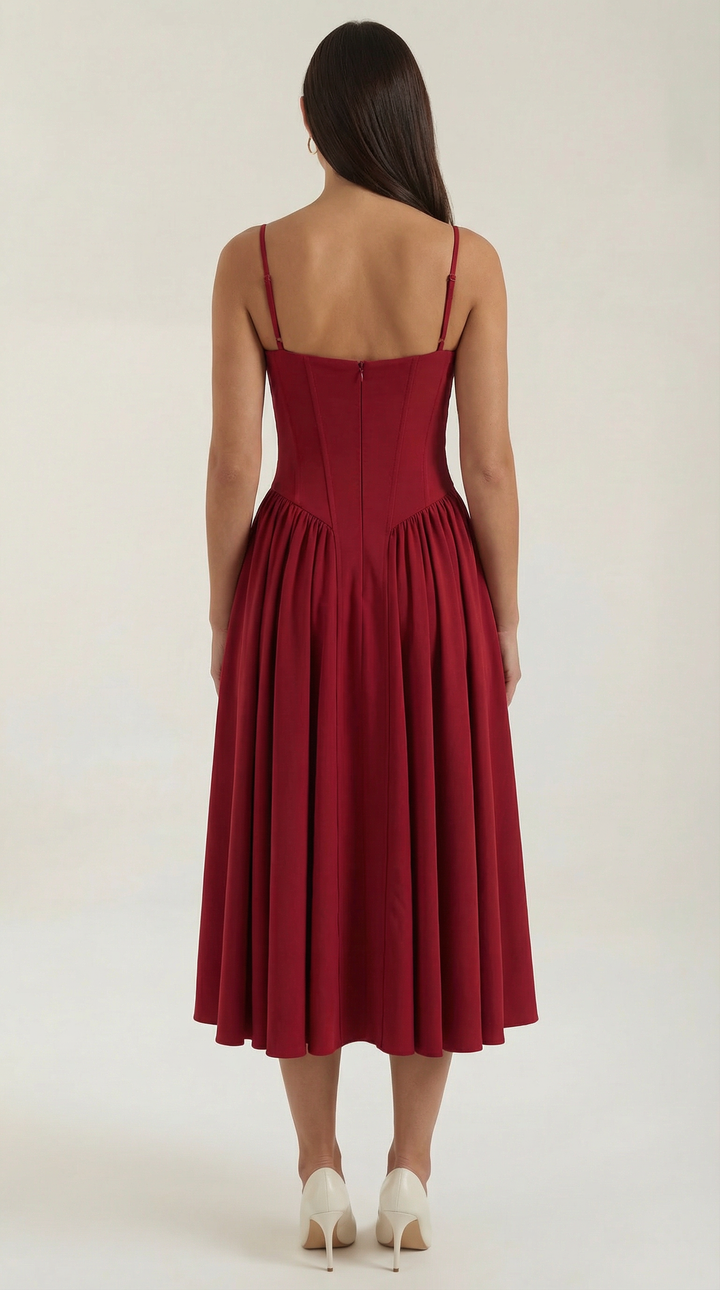 Tilly | Wedding Guest Floral Midi Summer Dress