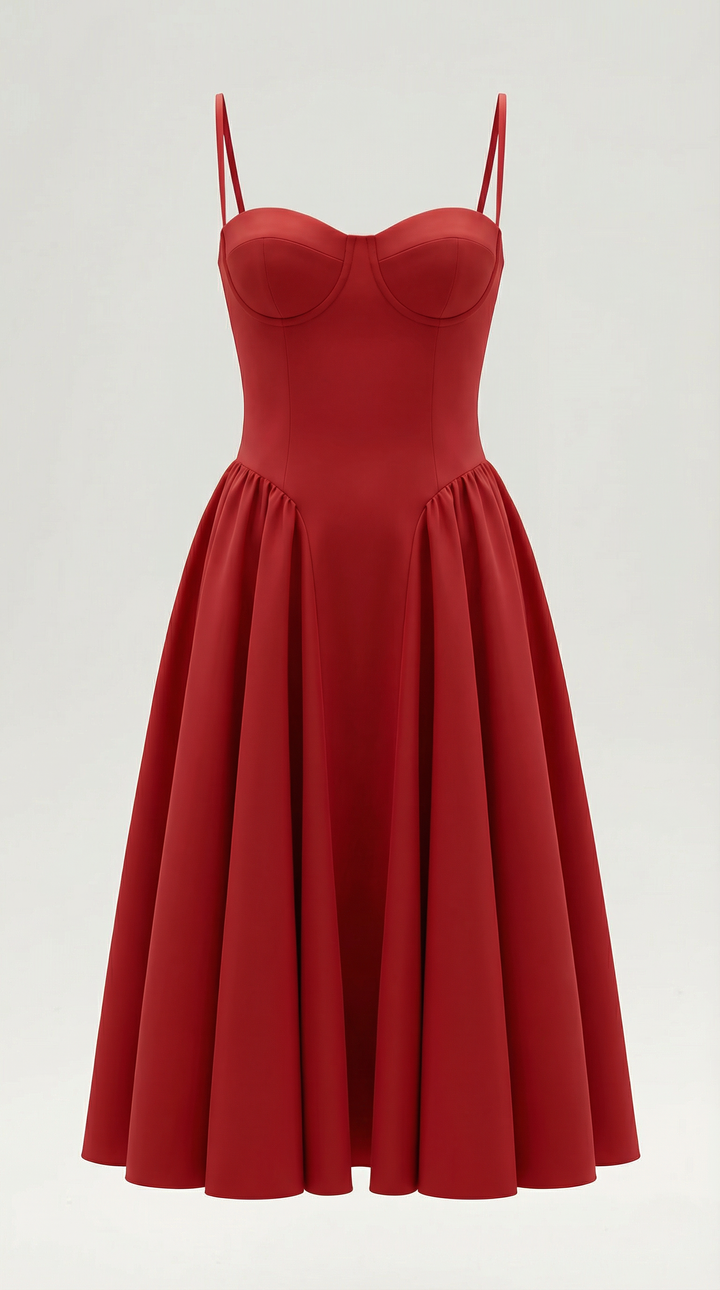 Tilly | Wedding Guest Floral Midi Summer Dress