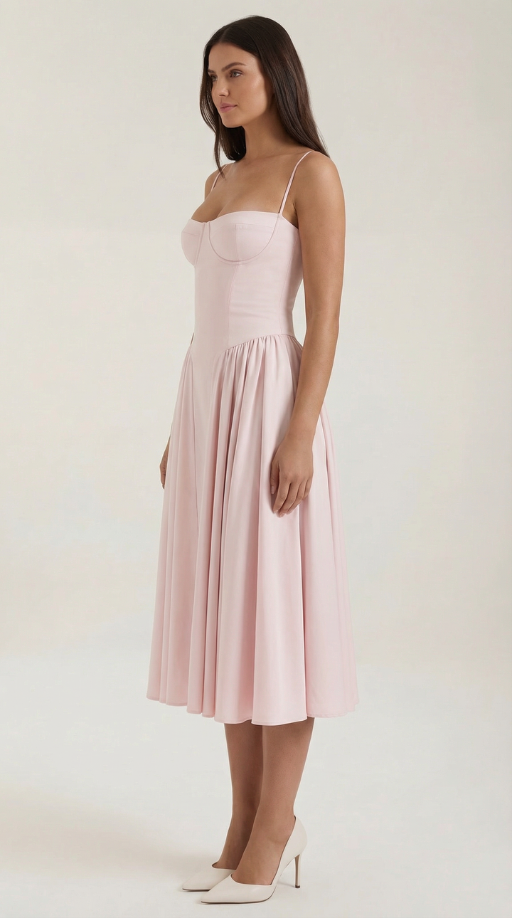 Tilly | Wedding Guest Floral Midi Summer Dress
