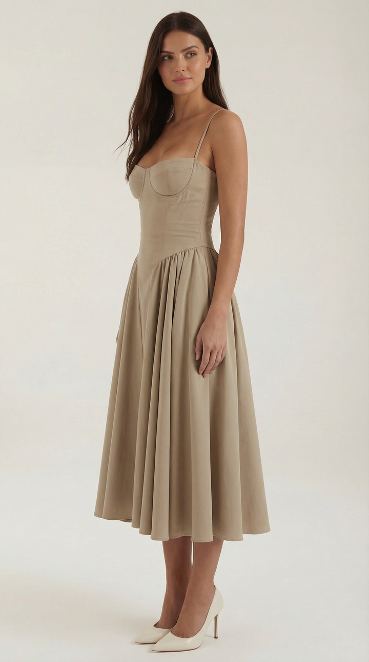 Tilly | Wedding Guest Floral Midi Summer Dress
