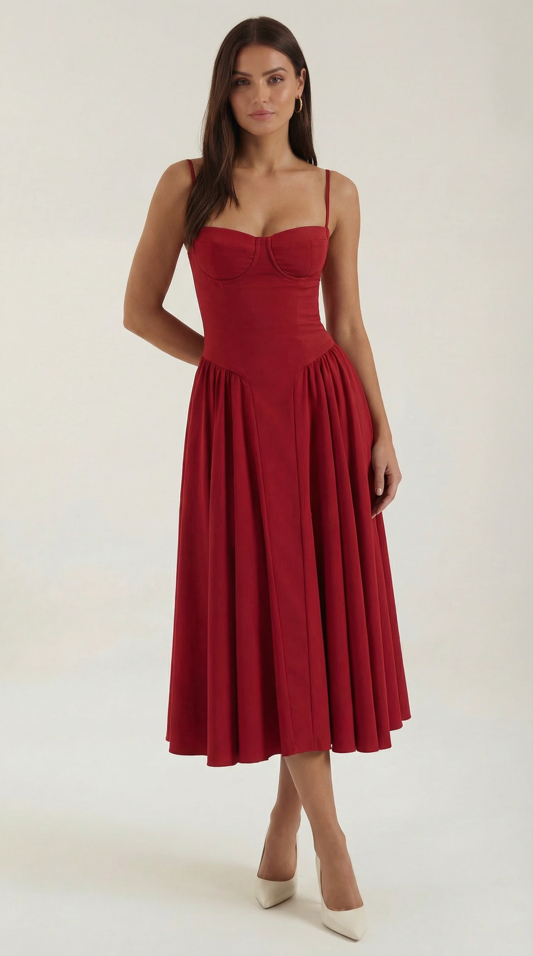 Tilly | Wedding Guest Floral Midi Summer Dress