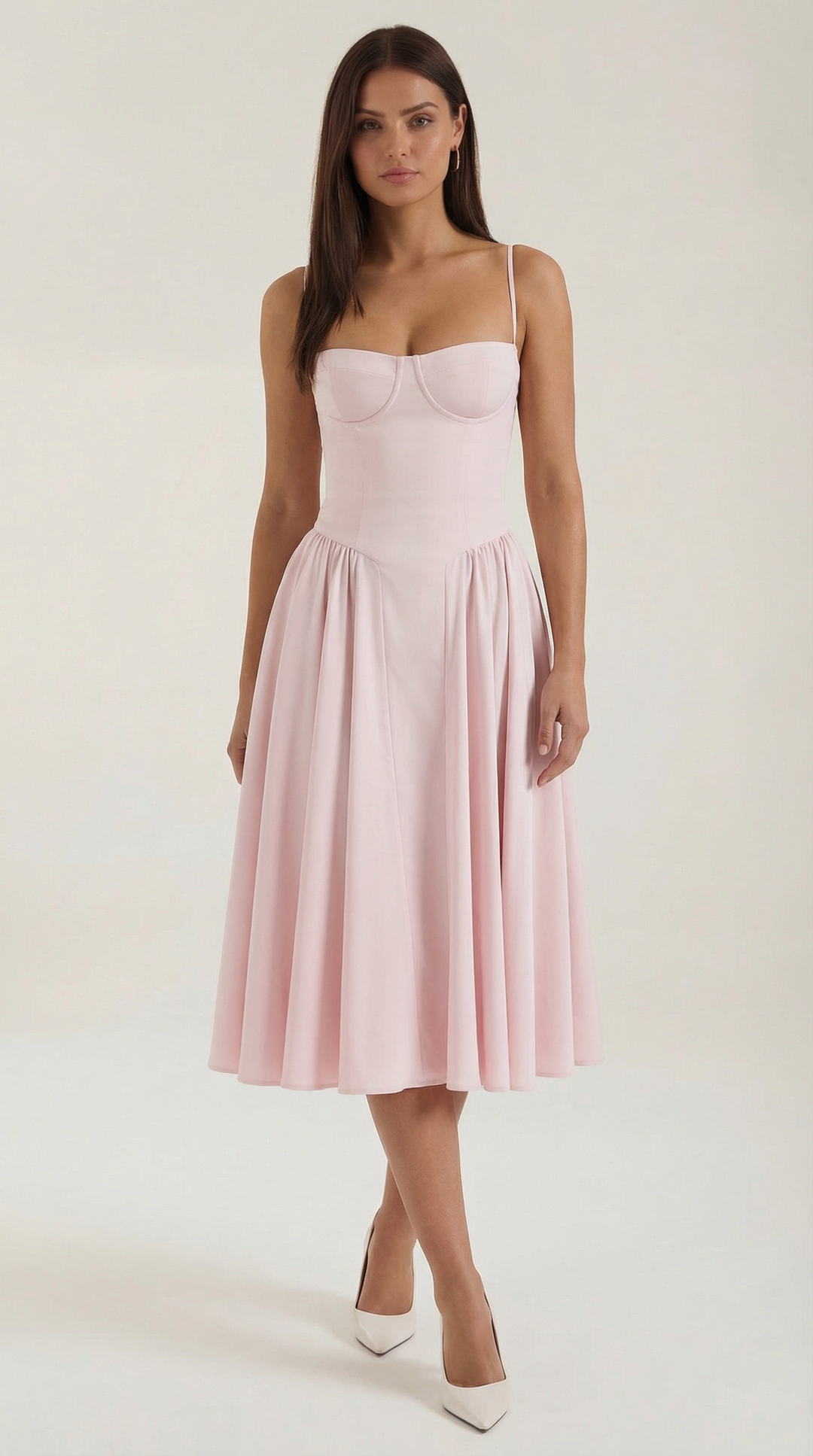 Tilly | Wedding Guest Floral Midi Summer Dress