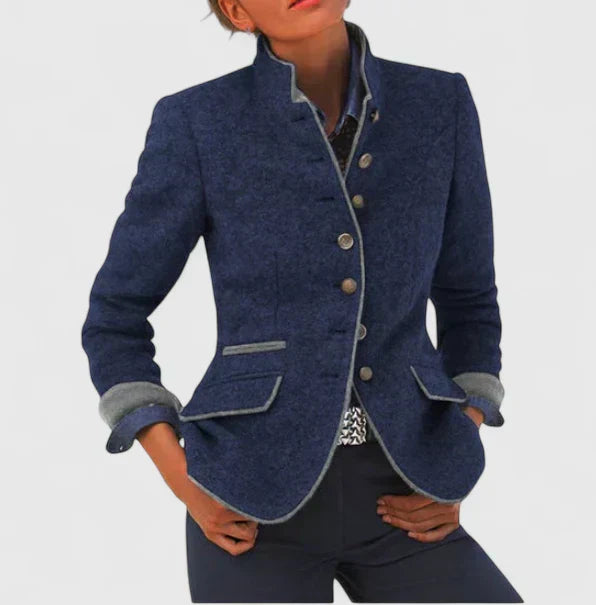 Tilly | Womens Fitted Wool Blend Blazer Jacket