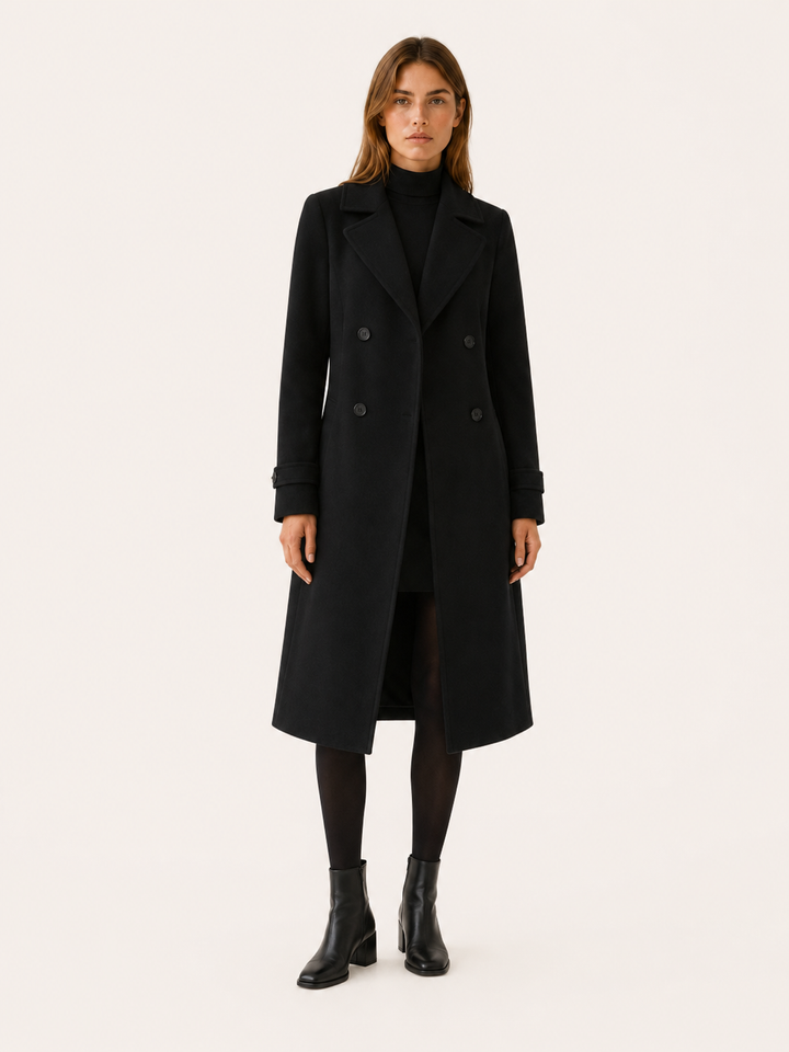 Willow | Womens Double Breasted Long Sleeve Trench Coat