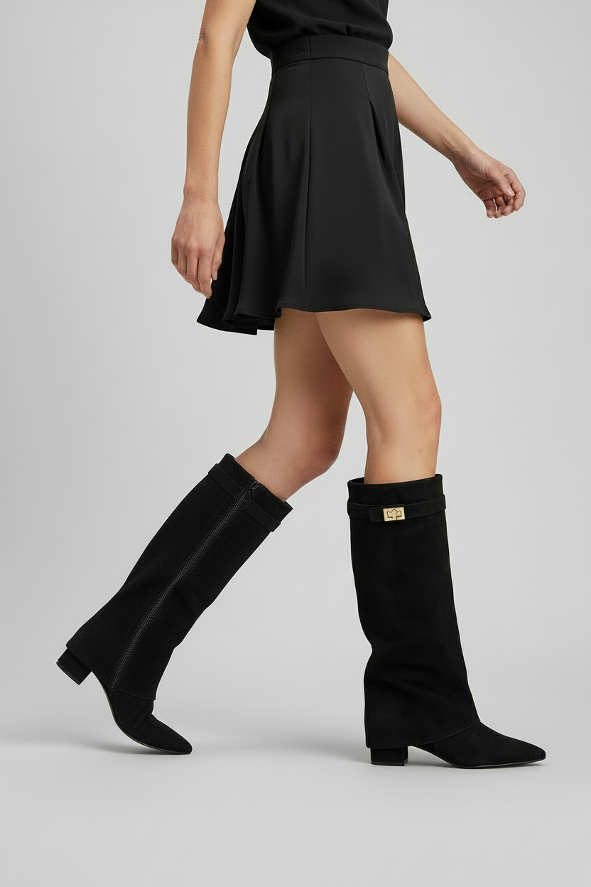 Effie | Knee High Boots Slouchy