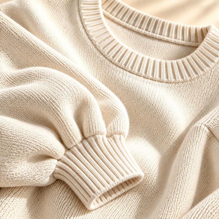Maisie | Balloon Sleeve Jumper Mini Dress