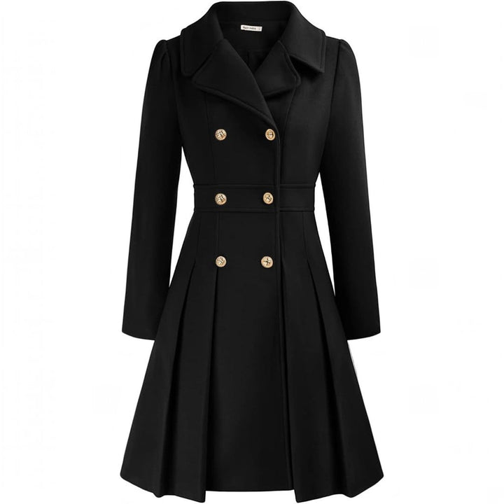 Grace | Double Breasted Belted a-Line Coat