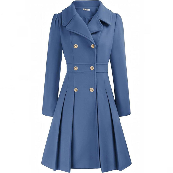 Grace | Double Breasted Belted a-Line Coat