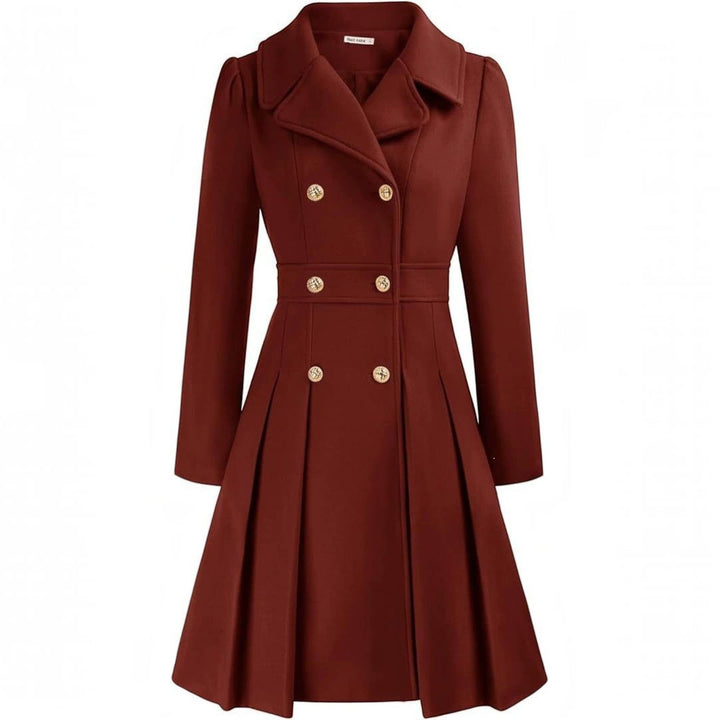Grace | Double Breasted Belted a-Line Coat